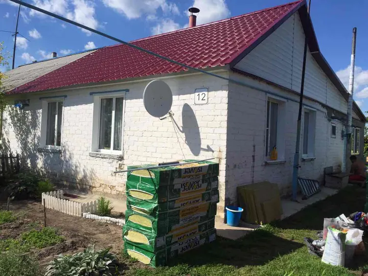 Утепление дома в п.Малороссийский