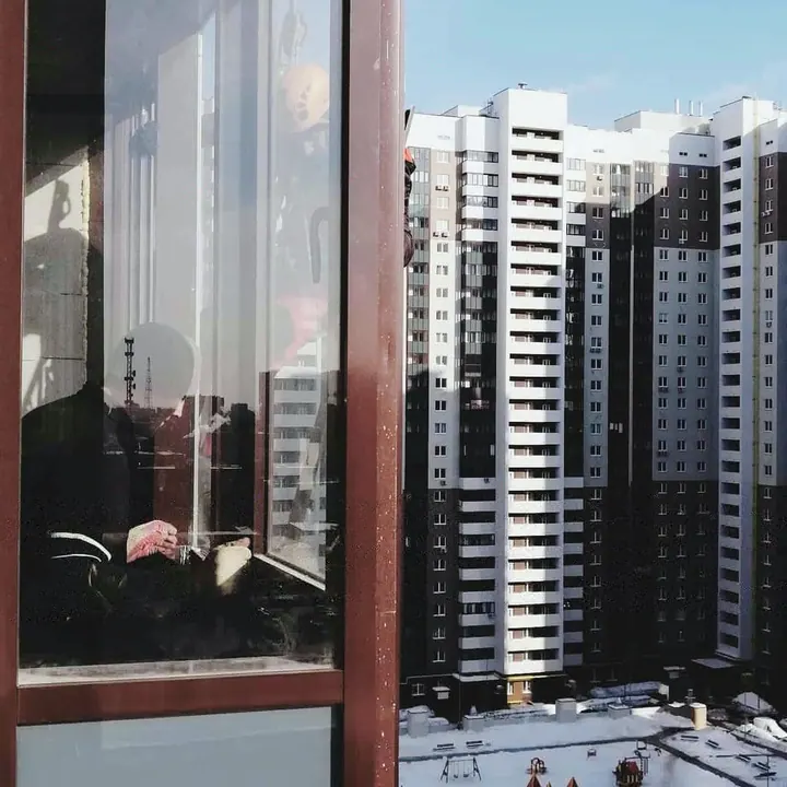 Установка дублирующего остекления