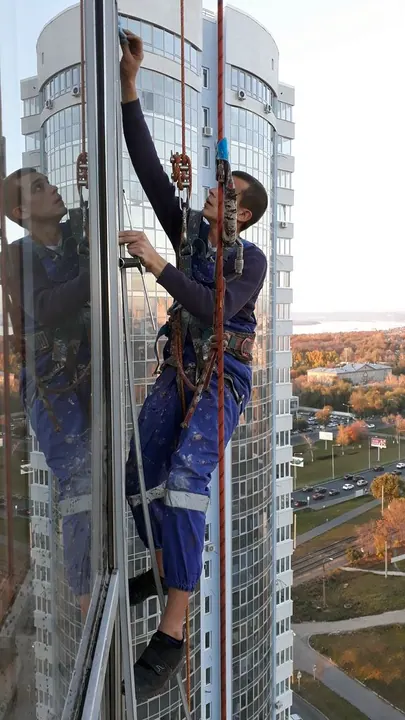 Высотный клининг в Арго