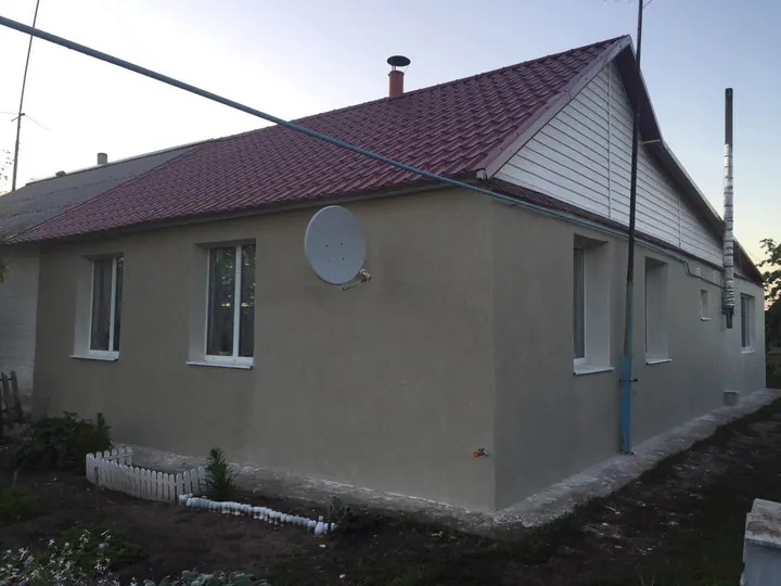 Утепление дома в п.Малороссийский