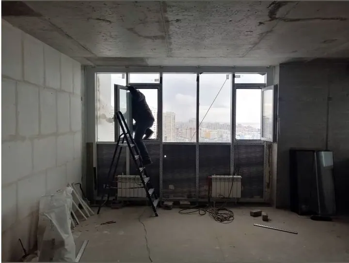 Замена глухих стеклопакетов
