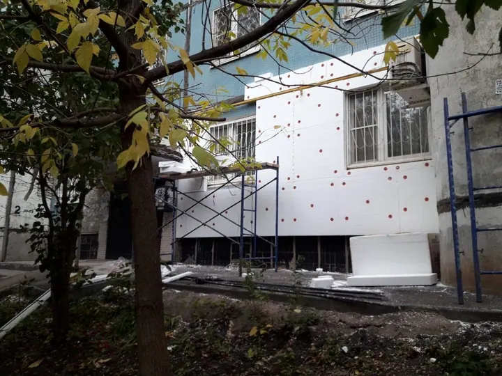 Утепление на ул. Губанова 26